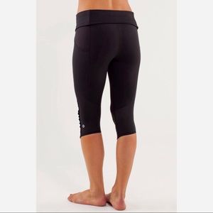 Lululemon 🍋 Crop Leggings - Run “Nothing to Hide”